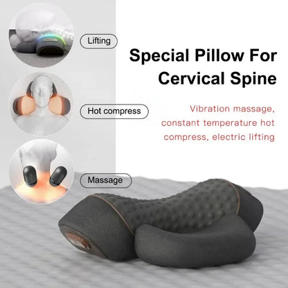 PAQIN Neck Massager Pillow – Non-Electric Cervical Neck Support & Relaxation Pillow