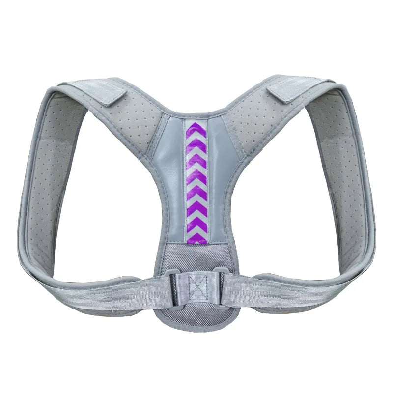 Adjustable Back Posture Corrector – Breathable Shoulder & Back Support Belt for Men & Women