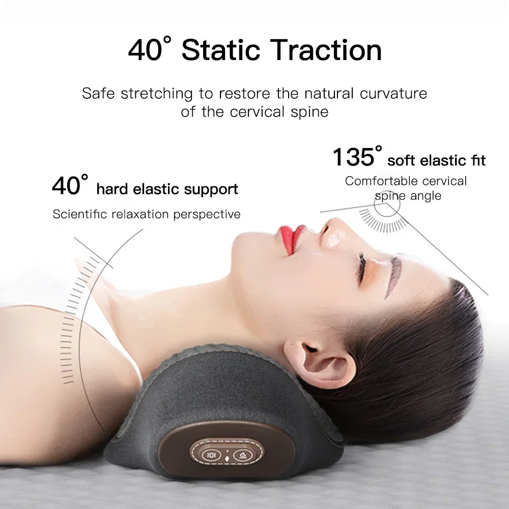 PAQIN Neck Massager Pillow – Non-Electric Cervical Neck Support & Relaxation Pillow