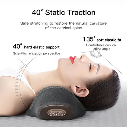 PAQIN Neck Massager Pillow – Non-Electric Cervical Neck Support & Relaxation Pillow